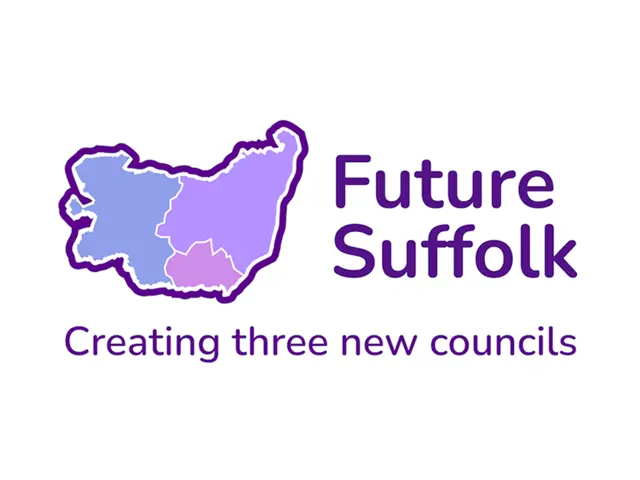 Future Suffolk with strap line Creating Three New Councils